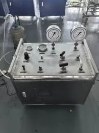Portable test safety valve bench 