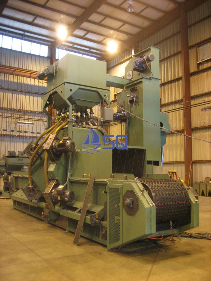 Wire Mesh Belt Shot Blasting Machine