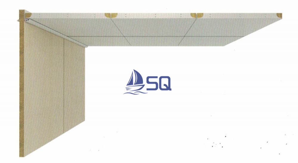 Marine Boat Ship Square Composite Rock Wool Ceiling
