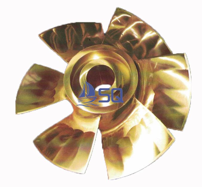 Marine Ship Boat Water-Jet Propulsion Six-Blade Propeller