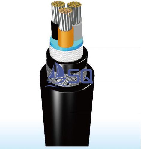 XLPE Insulated Flame Retardant Shipboard Power Cables(Single sheath)