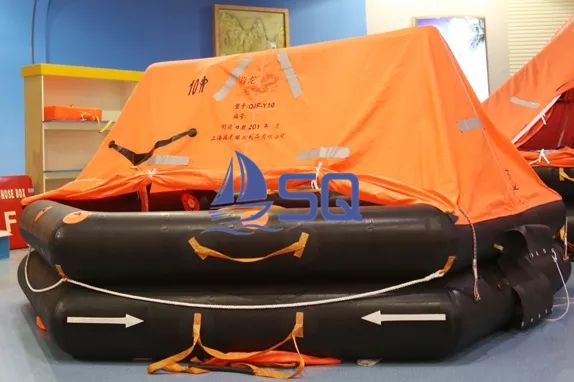 QJF type inflatable liferafts