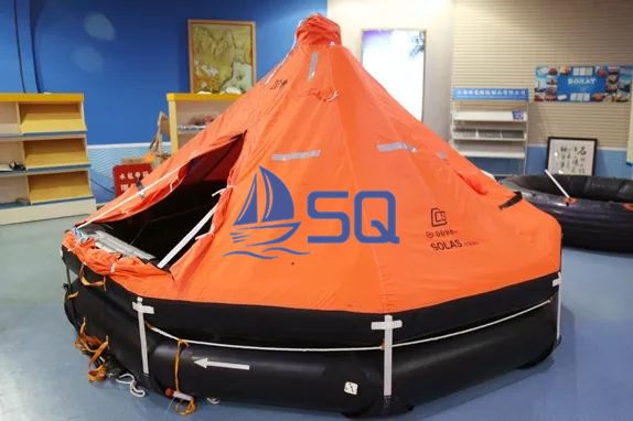 KHD type davit-launched inflatable liferafts for fishing vessels
