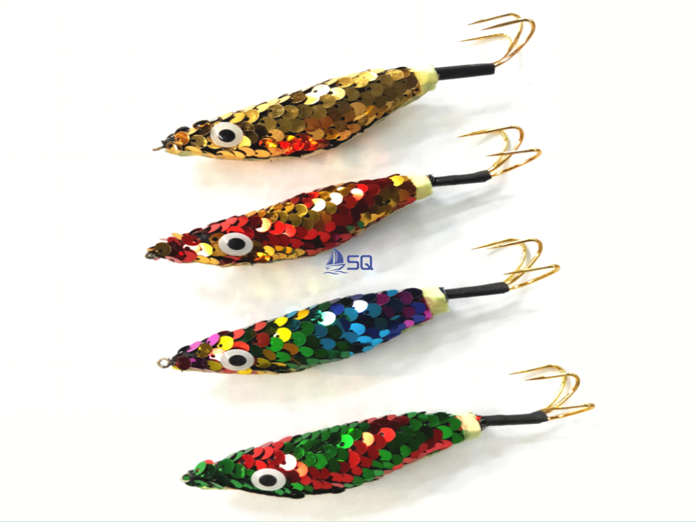 Big eyes wood shrimp squid jig Artificial Bait and Suppliers - SHANQING  TRADING : OEM Factory