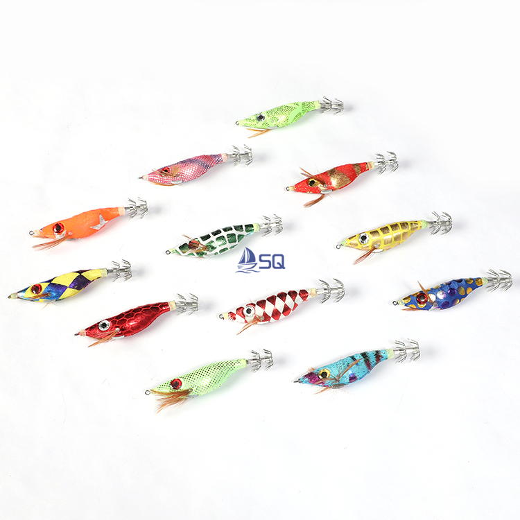 New type attract fish baits squid jig fishing lures