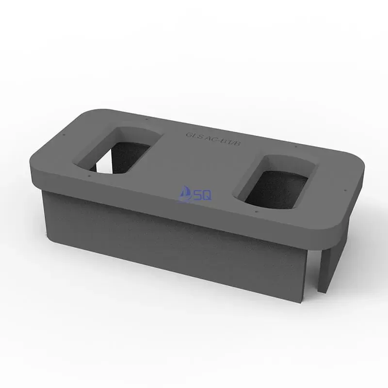 Elongated Double Raised Foundation AC-B2(B/279)