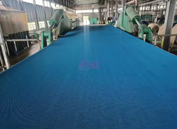 Stacked conveyor belts