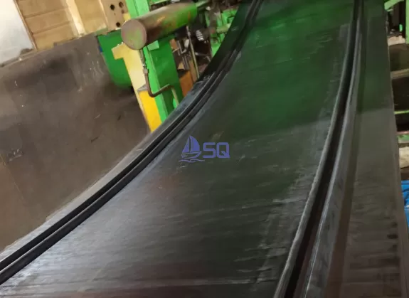 MINE USE FLAME-RESISTANT FABRIC CONVEYOR BELT
