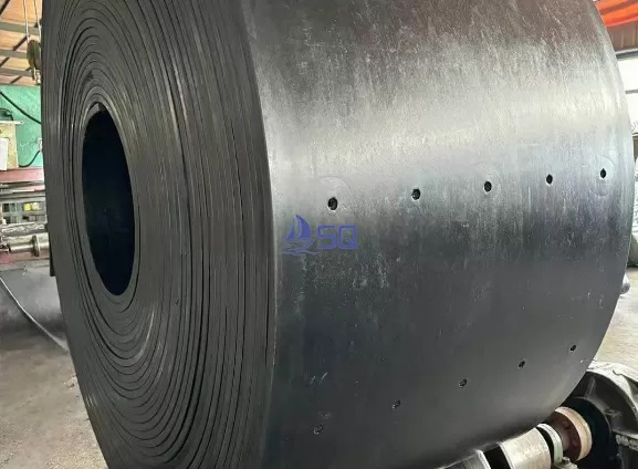 STEEL CABLE PULLING CONVEYOR BELT