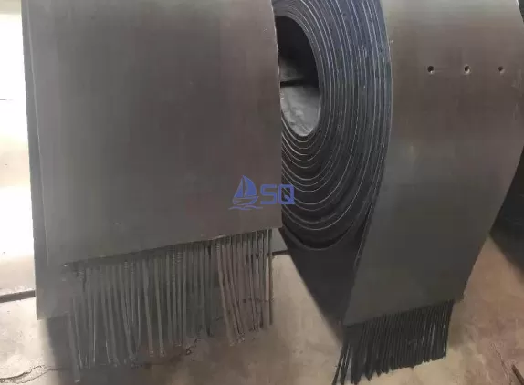STEEL CABLE PULLING CONVEYOR BELT