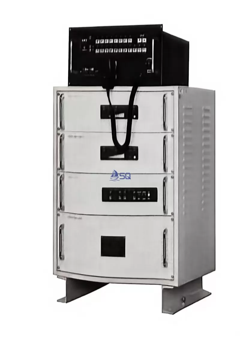 Desk type public address amplifier