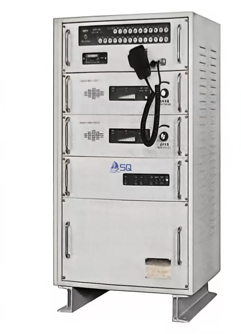 Desk type public address amplifier