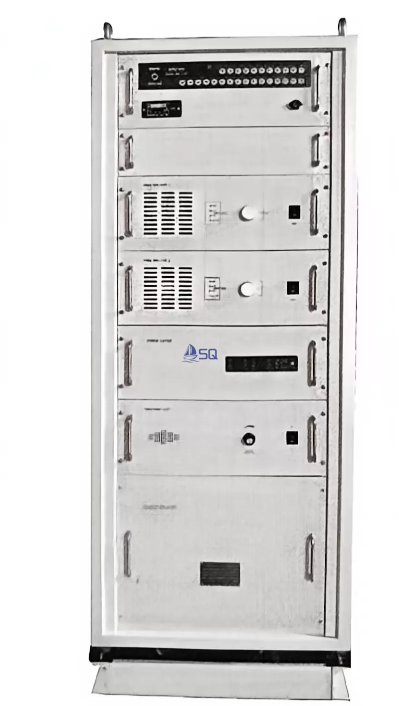 Desk type public address amplifier