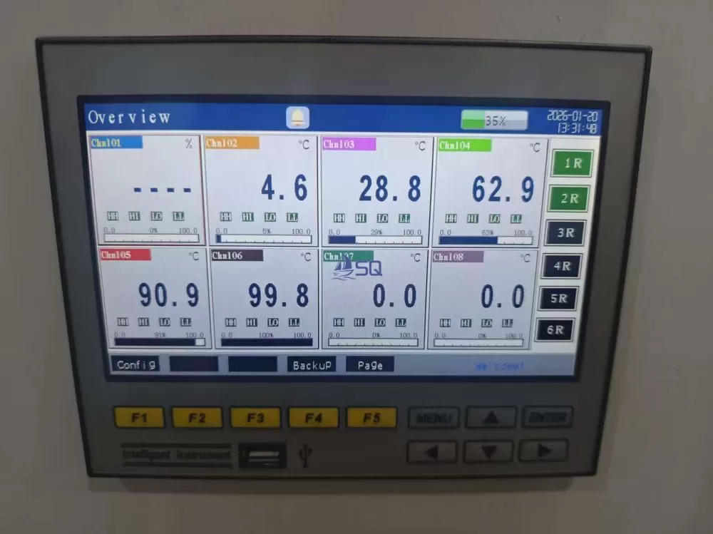 7-Inch 16-Channel Industrial Data Logger 