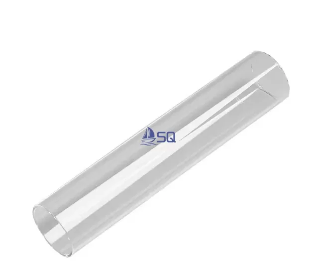 Quartz glass sleeve for marine UV drinking water disinfection equipment