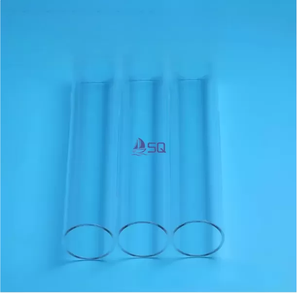 Quartz glass sleeve for marine UV drinking water disinfection equipment