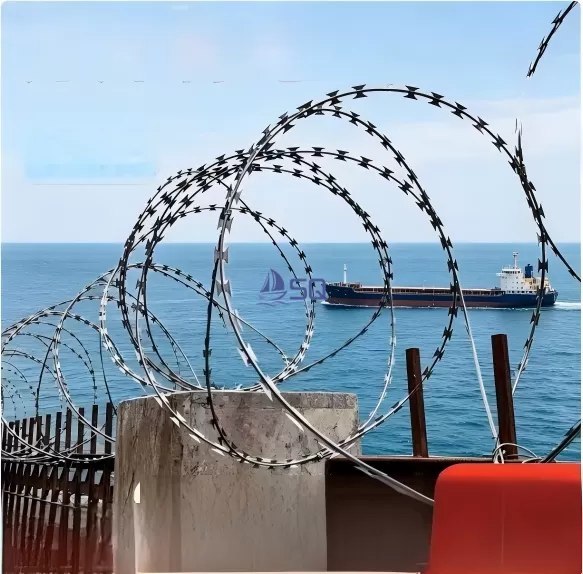 Anti-piracy razor wire IMPA 671226 Marine Anti-Piracy Razor Wire