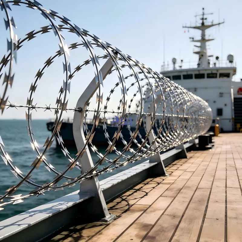 Anti-piracy razor wire IMPA 671226 Marine Anti-Piracy Razor Wire