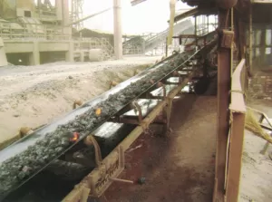 HEAT-RESISTANT CONVEYOR BELT