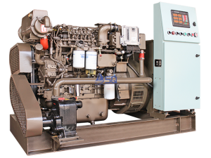 Marine diesel genset